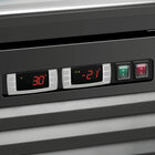 Koel-/vrieskast | 430l | Zwart | -18°c/-22°c & 0°c/+10°c | Geforceerd | Wielen (geremd) | 695x765x2000(h)mm