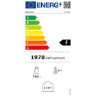 Koelkast | 804l | Zwart/wit | +1°c/+9°c | Geforceerd | Draaideuren | 880x720x2020(h)mm