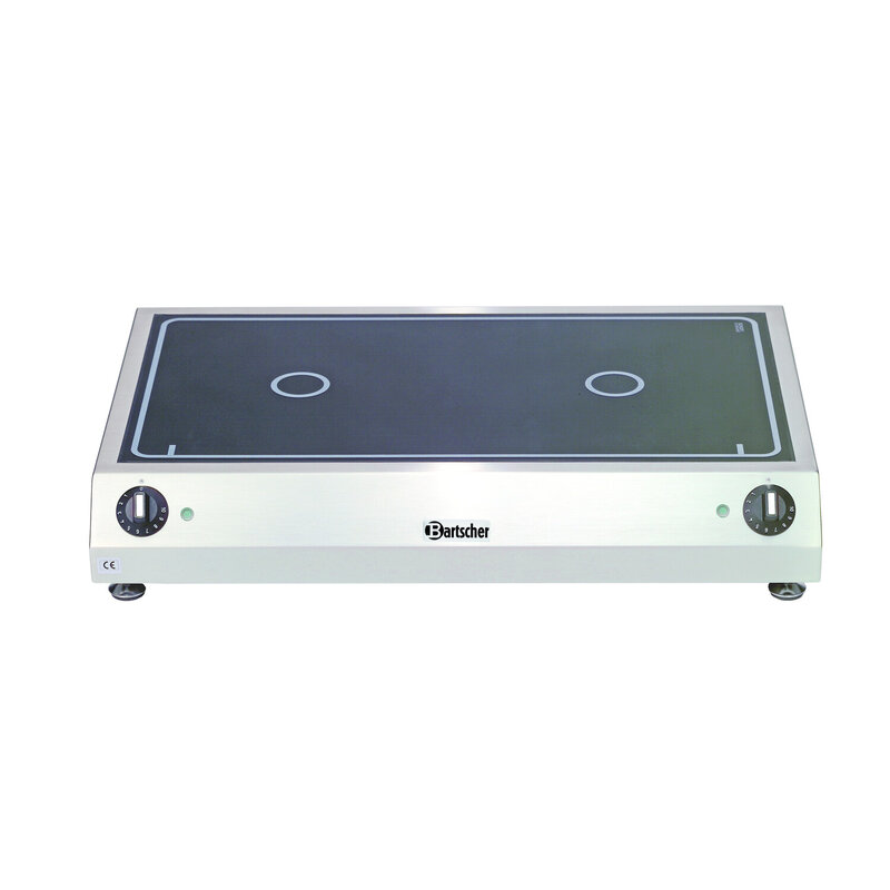 Kookplaat | Elektrisch | 2k6000 Gln | 2 Kookpitten | 6kw | 700x455x120(h)mm