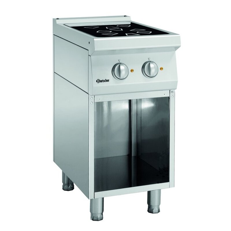 Fornuis | Elektrisch | Keramisch | 2 Kookplaten | 2x 2.3kw | 400x700x850(h)mm