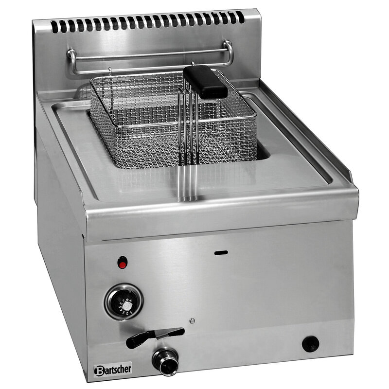 Friteuse | Serie 600 | Gas | 8L | 6.7kw | Aftapkraan | 400x600x290(h)mm