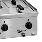 Friteuse | Serie 600 | Elektrisch | 6+6l | 140°c/200°c | 6.6kw (400v) | Aftapkranen | 600x600x290(h)mm