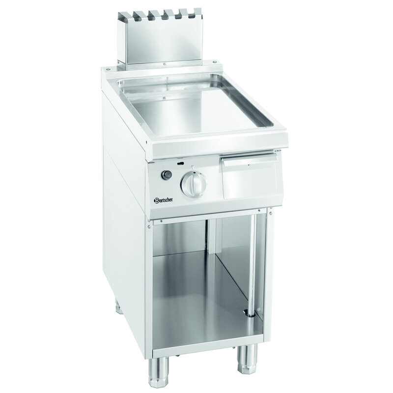 Bakplaat/grillplaat | 700 B400 | Bakplaat Glad (b)320x(d)445mm | 7kw | 400x700x850(h)mm