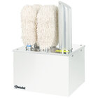 Glas Poleermachine | Rvs | 1.1kw | 5 Microvezel Koppen | 340x305x520(h)mm