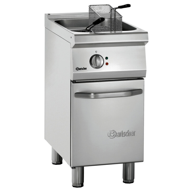 Friteuse | Serie 700 | Elektrisch | 15l | 100°c/190°c | 15kw (400v) | Aftapkraan | 400x700x850(h)mm