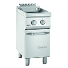 Pastakoker Elektrisch Op Onderstel 24l | Ingebouwde Aftapkraan | 7kw | 400x700x850(h)mm