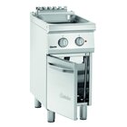 Pastakoker Elektrisch Op Onderstel 24l | Ingebouwde Aftapkraan | 7kw | 400x700x850(h)mm