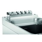 Pastakoker Elektrisch Op Onderstel 24l | Ingebouwde Aftapkraan | 7kw | 400x700x850(h)mm