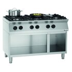 Gasfornuis Mfg 7340 | 6 Kookpitten | 3x 3.5kw + 3x 6kw | Open Onderstel | 1200x700x910(h)mm