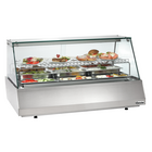 Koelvitrine | 165l | 3/1 GN | Grijs | +6°c/+10°c | 2 Schappen | 1075x775x590(h)mm