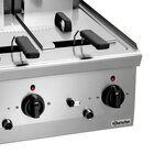 Friteuse | Serie 600 | Elektrisch | 8+8l | 140°c/200°c | 12.6kw (400v) | Aftapkranen | 600x600x290(h)mm
