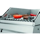 Lavasteengrill | Rvs | Gas | 9kw | V Rooster | 400x700x850(h)mm