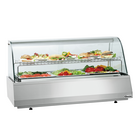 Koelvitrine | 165l | 3/1 GN | Grijs | +6°c/+10°c | 2 Schappen | 1072x783x593(h)mm
