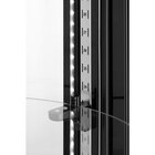 Gebaksvitrine | 400l | Zwart/grijs | +2°c/+10°c | 7 Schappen | ø680x1750(h)mm