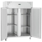 Vrieskast | 1350l (2/1 Gn) | Rvs | -18°c/-22°c | Geforceerd | Wielen (geremd) | 1485x835x2050(h)mm