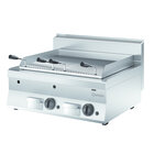Lavasteengrill | Gas | 14kw | Cap. Lavastenen 12kg | 800x650x295(h)mm