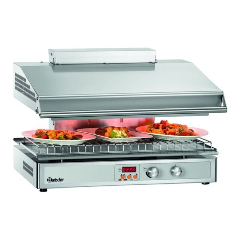 Salamander | Hi-light Lift | Elektrisch | Rvs 700-2z | 6kw | Infrarood Warmtestraler | 745x590x515(h)mm