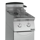 Friteuse | Serie 700 | Elektrisch | 8+8l | 140°c/190°c | 14kw (400v) | Aftapkranen | 400x700x850(h)mm