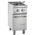 Friteuse | Serie 700 | Elektrisch | 9+9l | 100°c/190°c | 15kw (400v) | Aftapkranen | 400x700x850(h)mm