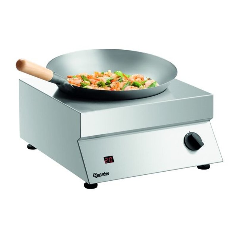 Inductiewok 50/293 | 1 Brander | 5kw | 400x455x180(h)mm