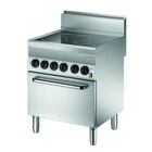 Fornuis | Elektrisch | 4 Kookplaten | 2x 2.5kw + 1x 1.8kw + 1x 1.2kw | Elektrische Oven | 4.2kw | 700x650x870(h)mm
