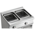 Friteuse | Serie 700 | Elektrisch | 15+15l | 100°c/190°c | 30kw (400v) | Aftapkranen | 800x700x850(h)mm
