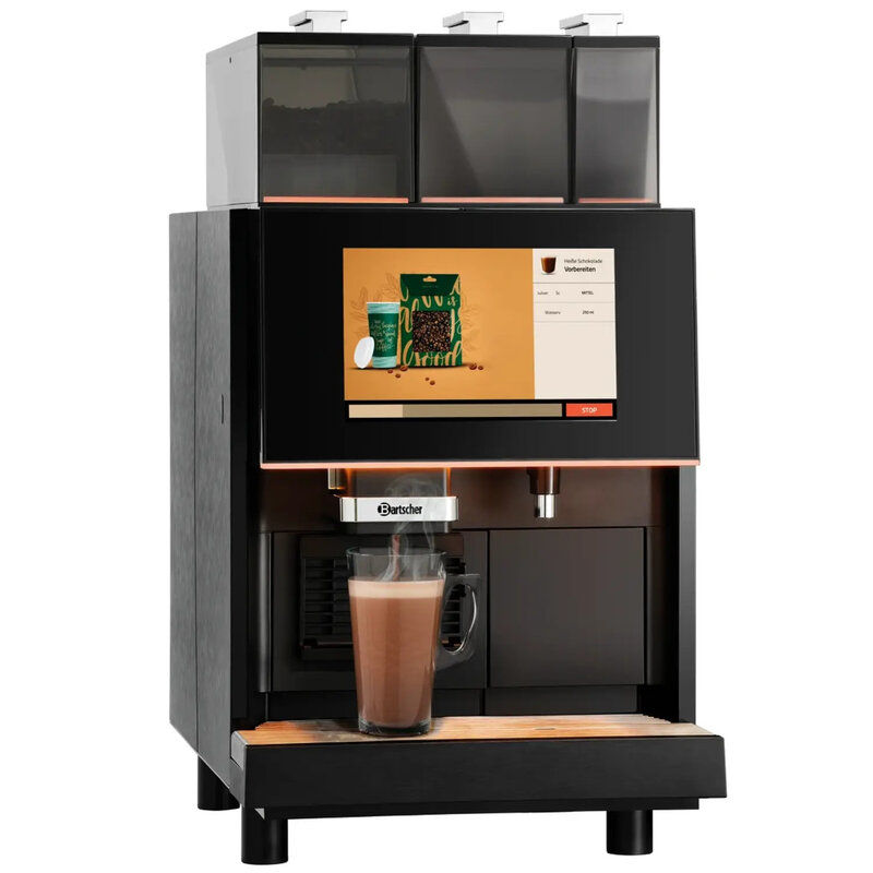 Volautomatisch Koffiezetapparaat | Kv2 Topping | 120 Kopjes/dag | 3 Hoppers (1x Bonen + 2x Toppings) | Waterreservoir (4l) / Wateraansluiting | 2.5kw (230v) | Touchscreen + Usb | 380x605x695(h)mm