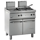 Friteuse | Serie 700 | Gas | 15+15l | 100°c/190°c | 30kw | Piëzo Ontsteking | Aftapkranen | 800x700x850(h)mm