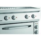 Fornuis | Elektrisch | Ebo | 4 Kookplaten | 4x 2.3kw | Elektrische Oven | 1/1 GN | 58l | 3.6kw | 800x700x850(h)mm
