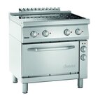 Fornuis | Elektrisch | Ebo | 4 Kookplaten | 4x 2.3kw | Elektrische Oven | 1/1 GN | 58l | 3.6kw | 800x700x850(h)mm