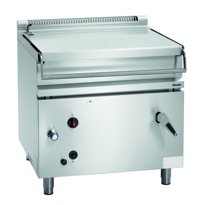 Braadpan | Kantelbaar | Gas | G80lhk | 70l | 22kw | 900x900x900(h)mm