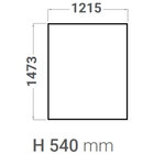 Afzuigkap — Cuppone Gr435/1d — Zonder Motor
