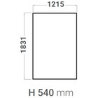 Afzuigkap — Cuppone Gr635/1d — Zonder Motor
