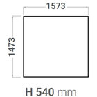 Afzuigkap — Cuppone Gr635l/1d — Zonder Motor