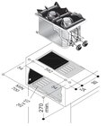 Gas Kookunit 2 Br. 7kw