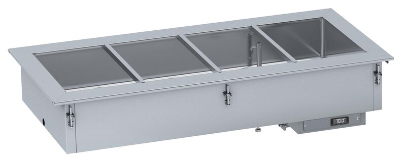 Drop-in Bain-marie 5/1 - Handmatig Water Vullen
