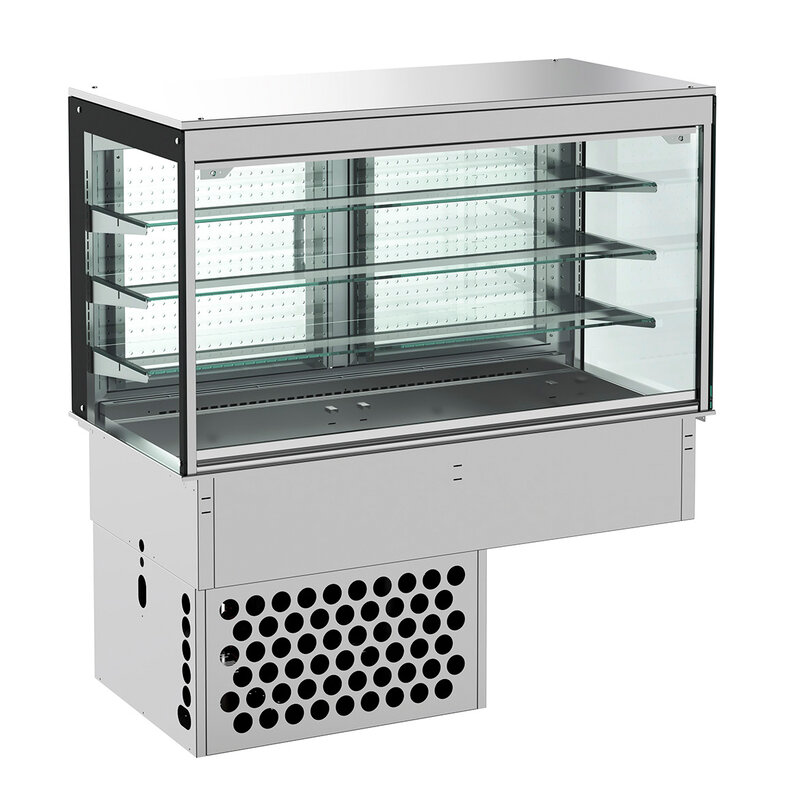 Drop-in Koelvitrine Recht - Gesloten 3/1