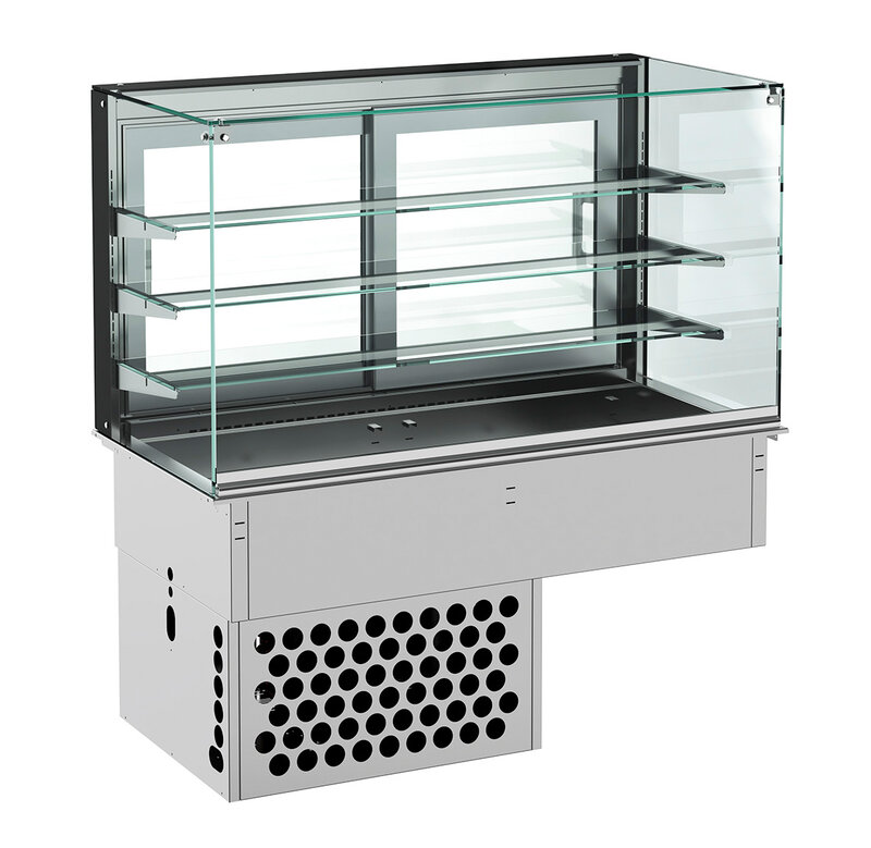 Drop-in Koelvitrine Recht - Gesloten 5/1