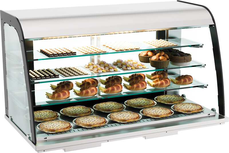 Drop-in Neutraal Vitrine 155l Open