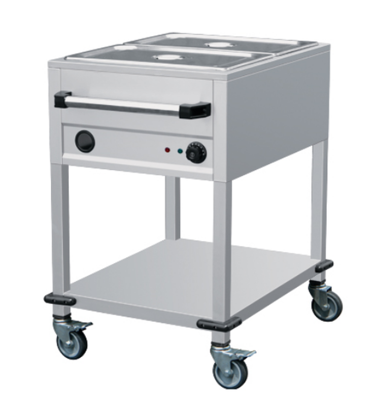 Bain-marie Trolley 2/1