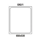 Gastoronom Bak in Inox H200mm - Cap.58,4l.