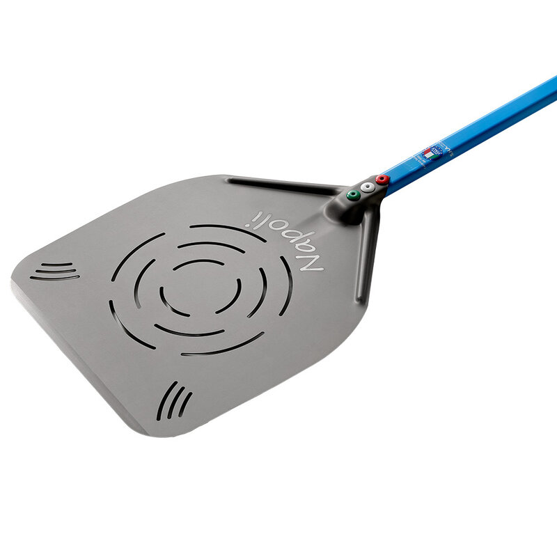 Geperforeerde Napolitaanse Aluminium Pizzasschep 320 mm