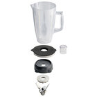 Ronde Beker in Lexan 2 Liters Met Deksel en Mes (4 Bladen)