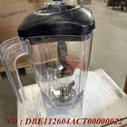 Vierkante Lexan Beker 2 Liters Met Deksel en Mes (2 Bladen)