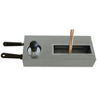 Kit Van 2 Houten Spatels, 2 x  "t"-vorm, Reinigingsstempel
