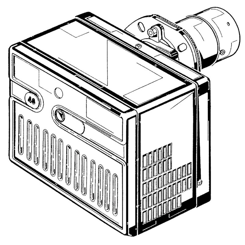Mazout Brander Voor Frm/4g-l & Frm/4g-f