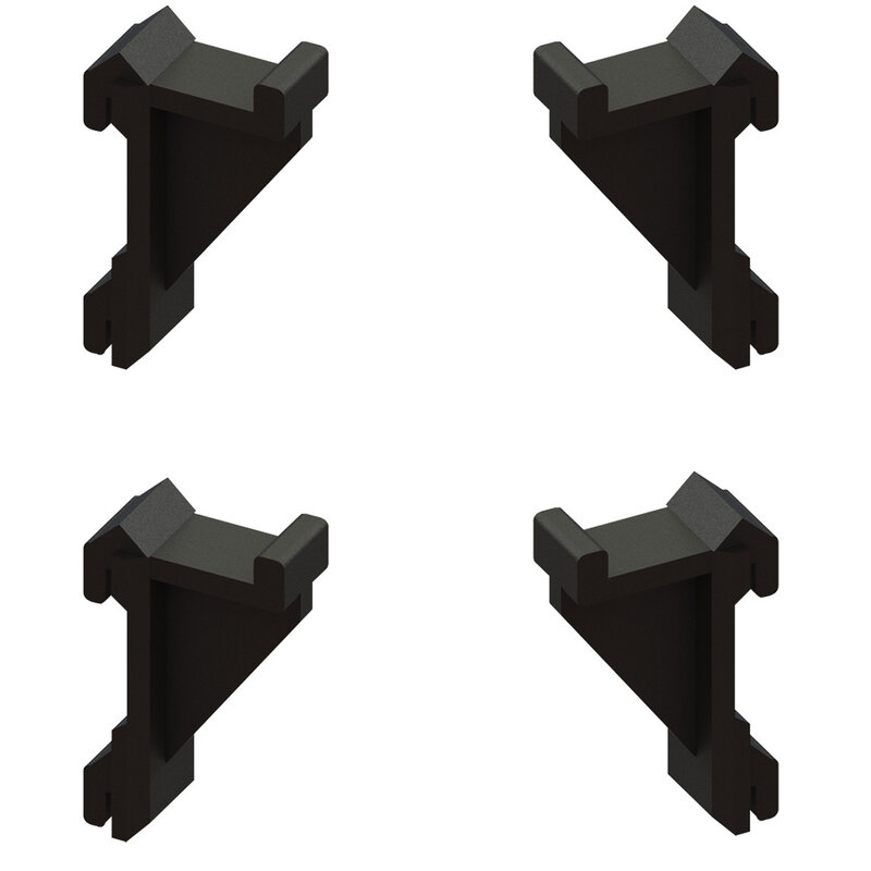 Clips (kit 4 Stuks) Steunroosters