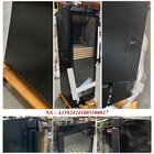 Geventileerde Wijnkast Vitrine, 382 Liter - 5 Niveaus - Zonder Frame - Zwart