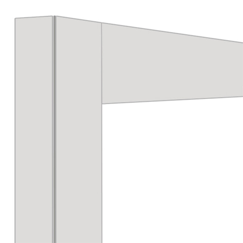 Deco Knooppunt 2x530lt. Wit Mat
