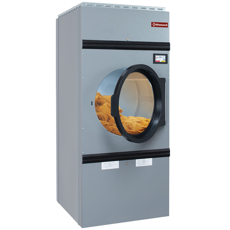 Roterende Elektrische Droogmachine, Capaciteit 18  Kg, Met Afwisselende Rotatie Touch Screen